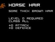 Horse hair
