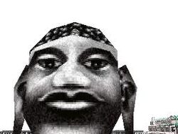 Giant head