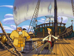 Guybrush and Rottingham