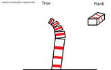 Candy cane tree