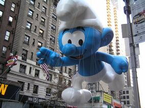 Smurf-balloon