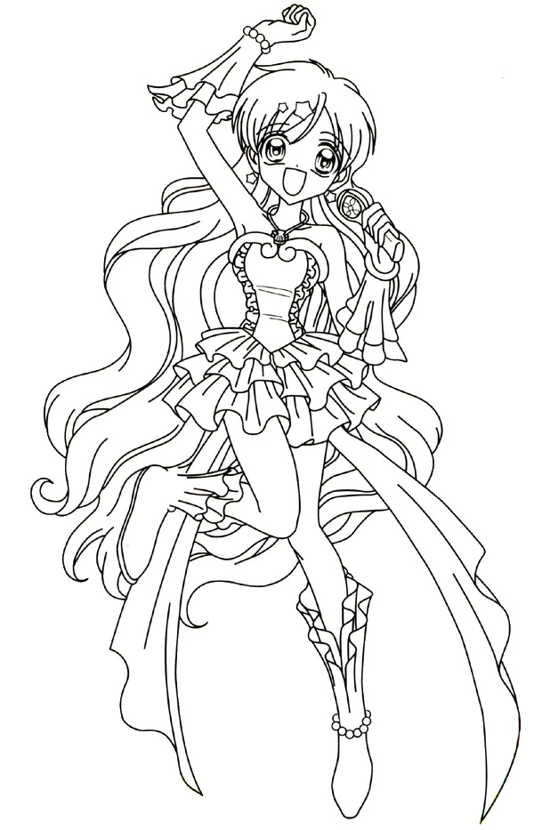 Glitter Force Bilder Zum Ausmalen