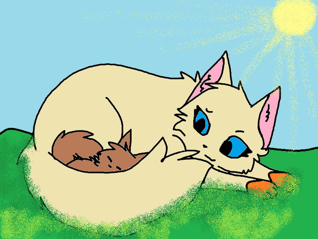 Файл:Кошка и её котёнок.png
