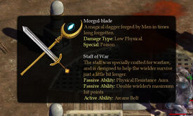 Morgul-blade StaffWar