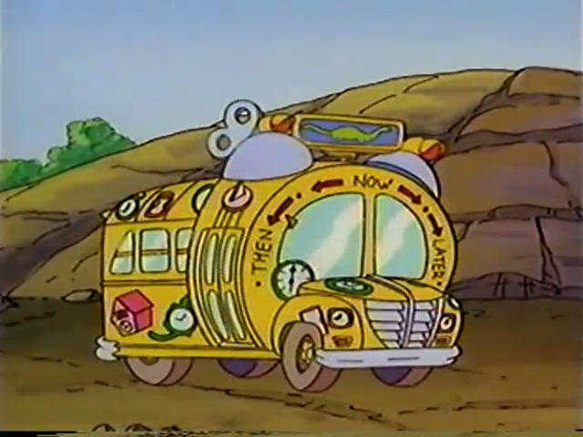 magic school bus time travel