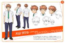 Takeru Oyama apariencia