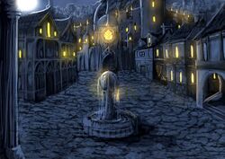 Malaz plaza night by slaine69