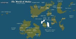 Malaz World Map