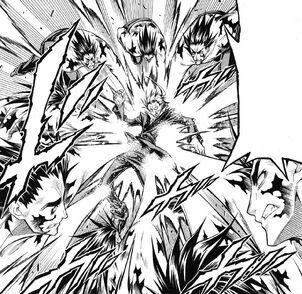 Hinokage attacks Chougasaki