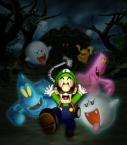 Luigi Mansion promo artwork