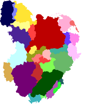 Triteia countries blurred
