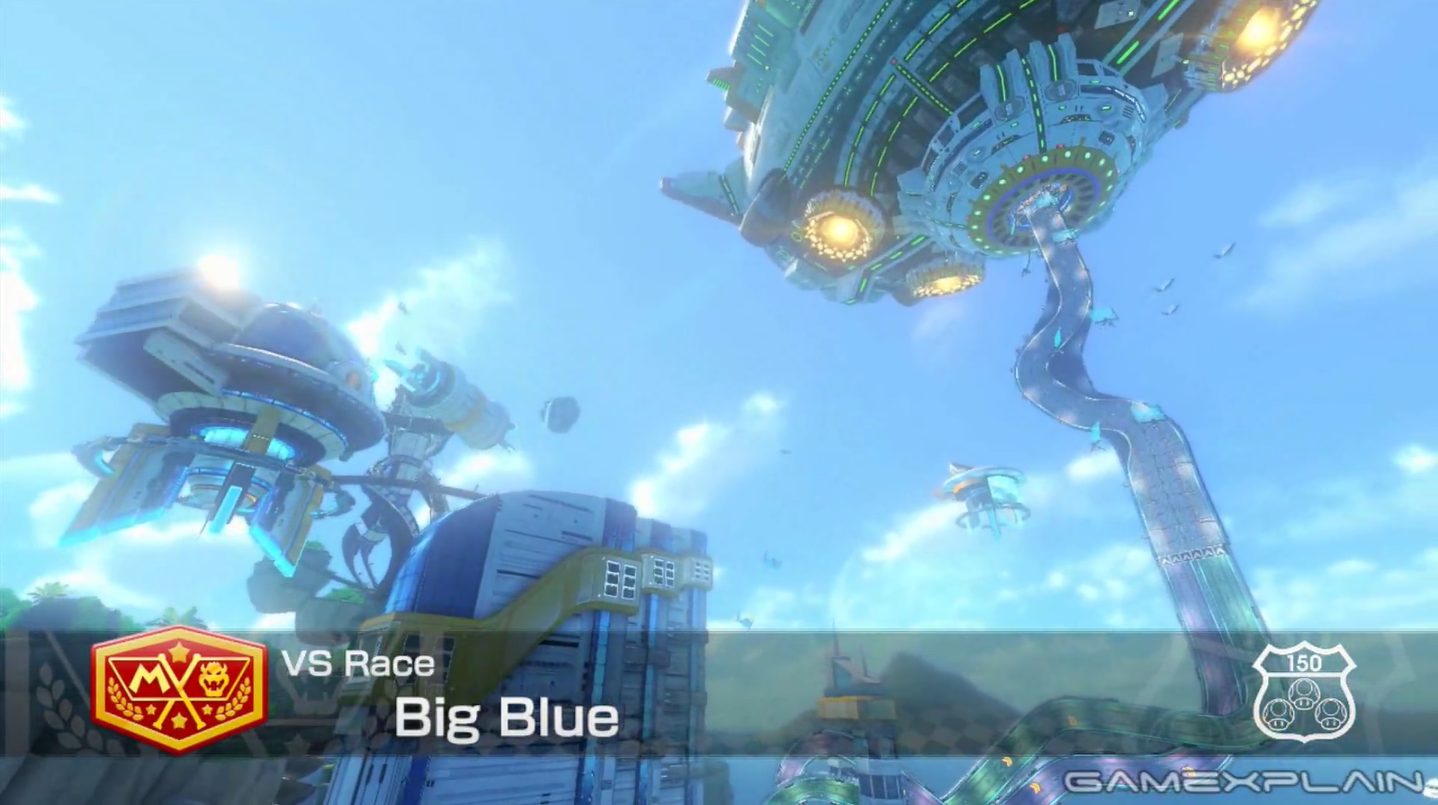 Image result for big blue mario kart 8