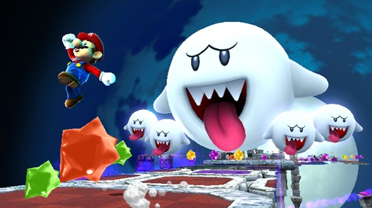 Resultado de imagen de super mario galaxy 2 haunty creepy corridor