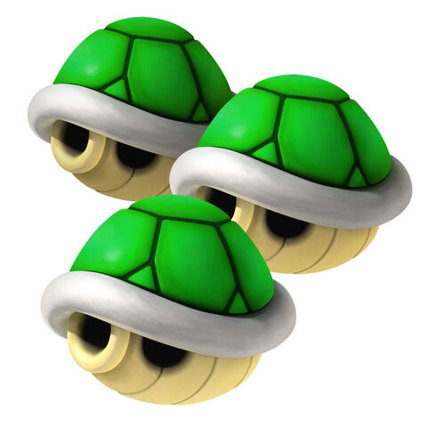 File:MKwii TripleGreenShell.jpg