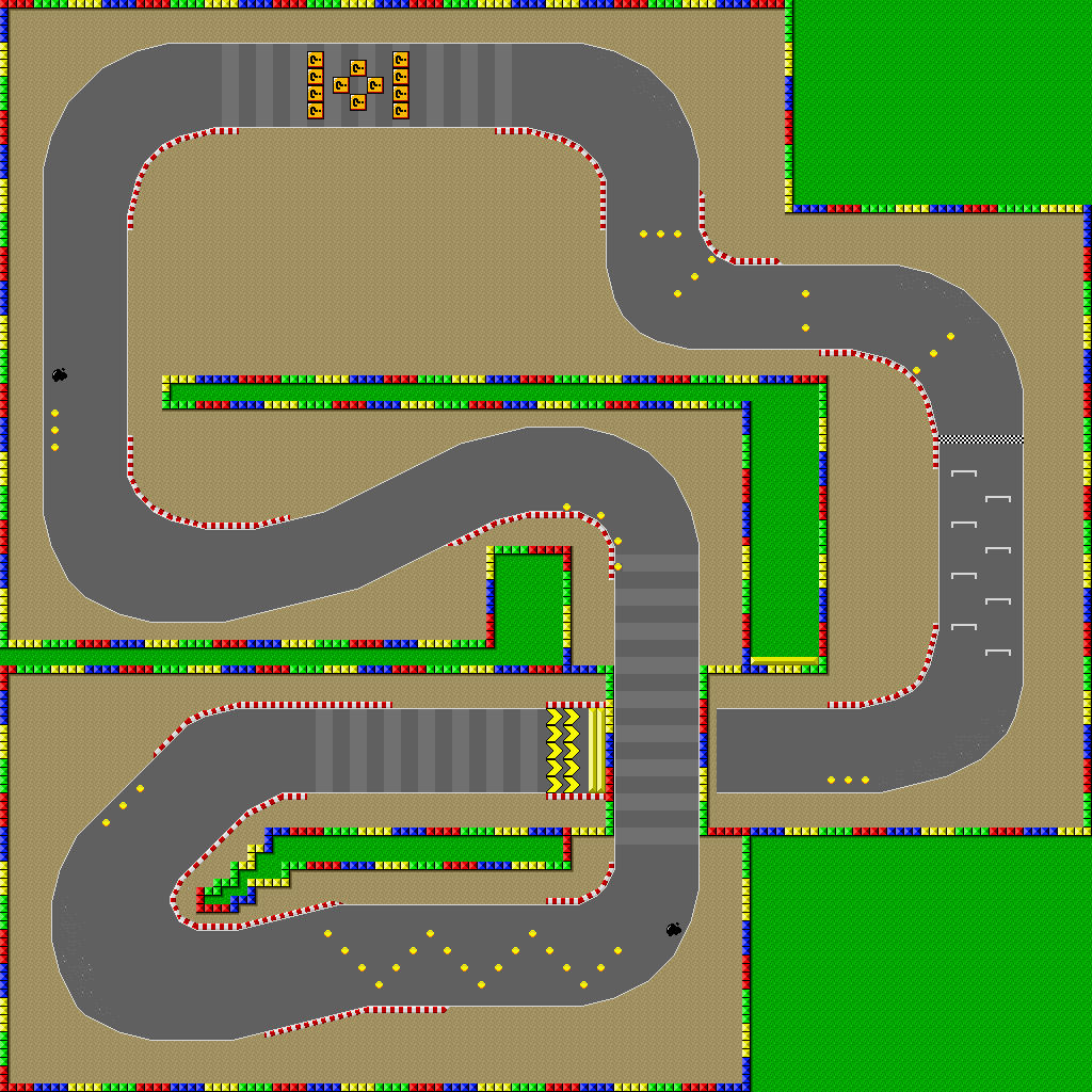 Image - SNES Mario Circuit 2.png | Mario Kart Racing Wiki | FANDOM