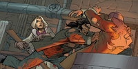James Howlett (Tierra-616), Clara Creed (Tierra-616) y Saul Creed (Tierra-616) en Origin II Vol 1 5 001.png