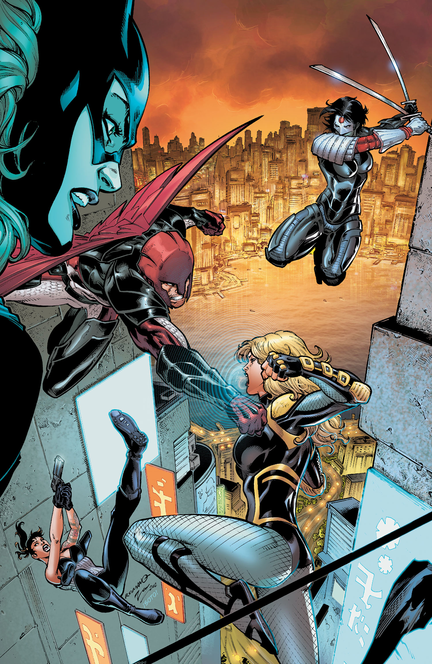 Image - Birds of Prey Vol 3 14 Textless.jpg | DC Database | FANDOM