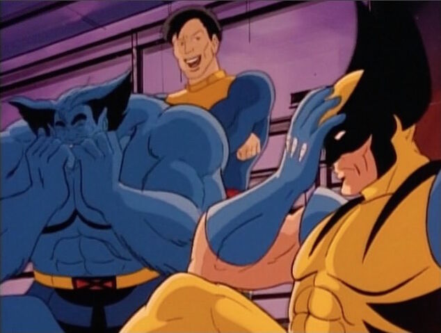 File:Beast Morph Laugh At Wolverine.jpg