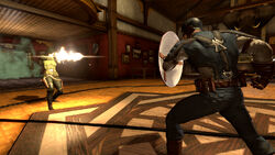 Cap-MHydra fight
