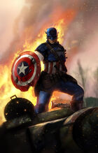 Steve as Captain America