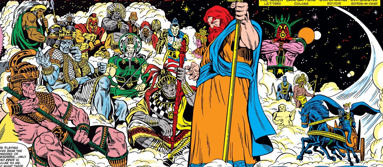 Image result for pantheon comics marvel