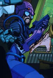 Bentley Wittman (Earth-616) in the Hoods gang from New Avengers Vol 1 33