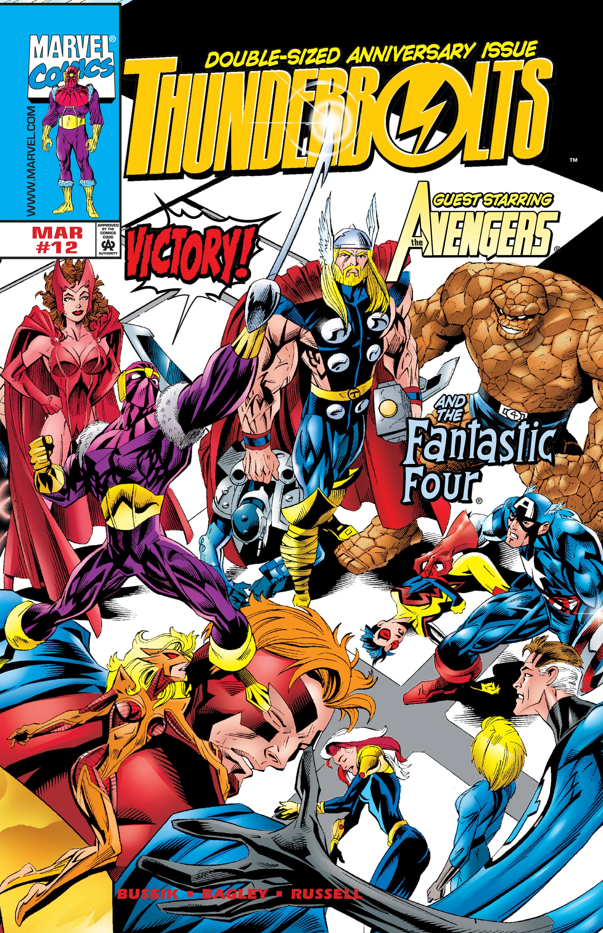 Thunderbolts Vol 1 12 Marvel Database FANDOM powered by Wikia