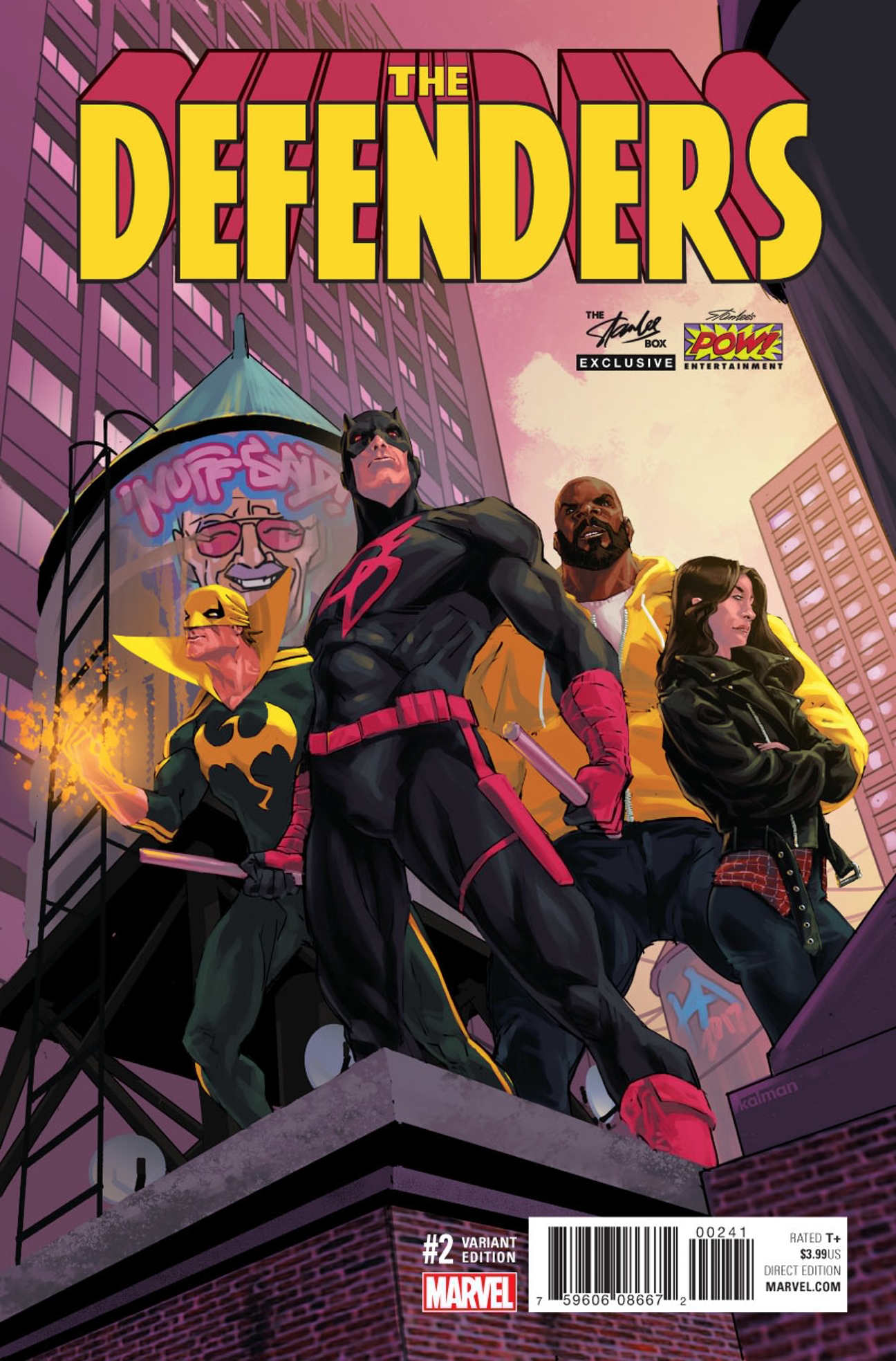 Image Defenders Vol 5 2 Stan Lee Box Exclusive Variant Marvel Database Fandom Powered