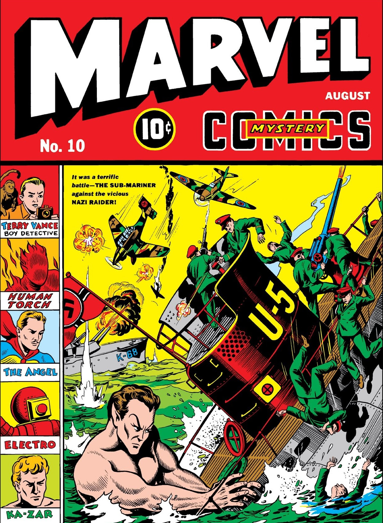 Marvel Mystery Comics Vol 1 10 | Marvel Database | FANDOM Powered By Wikia