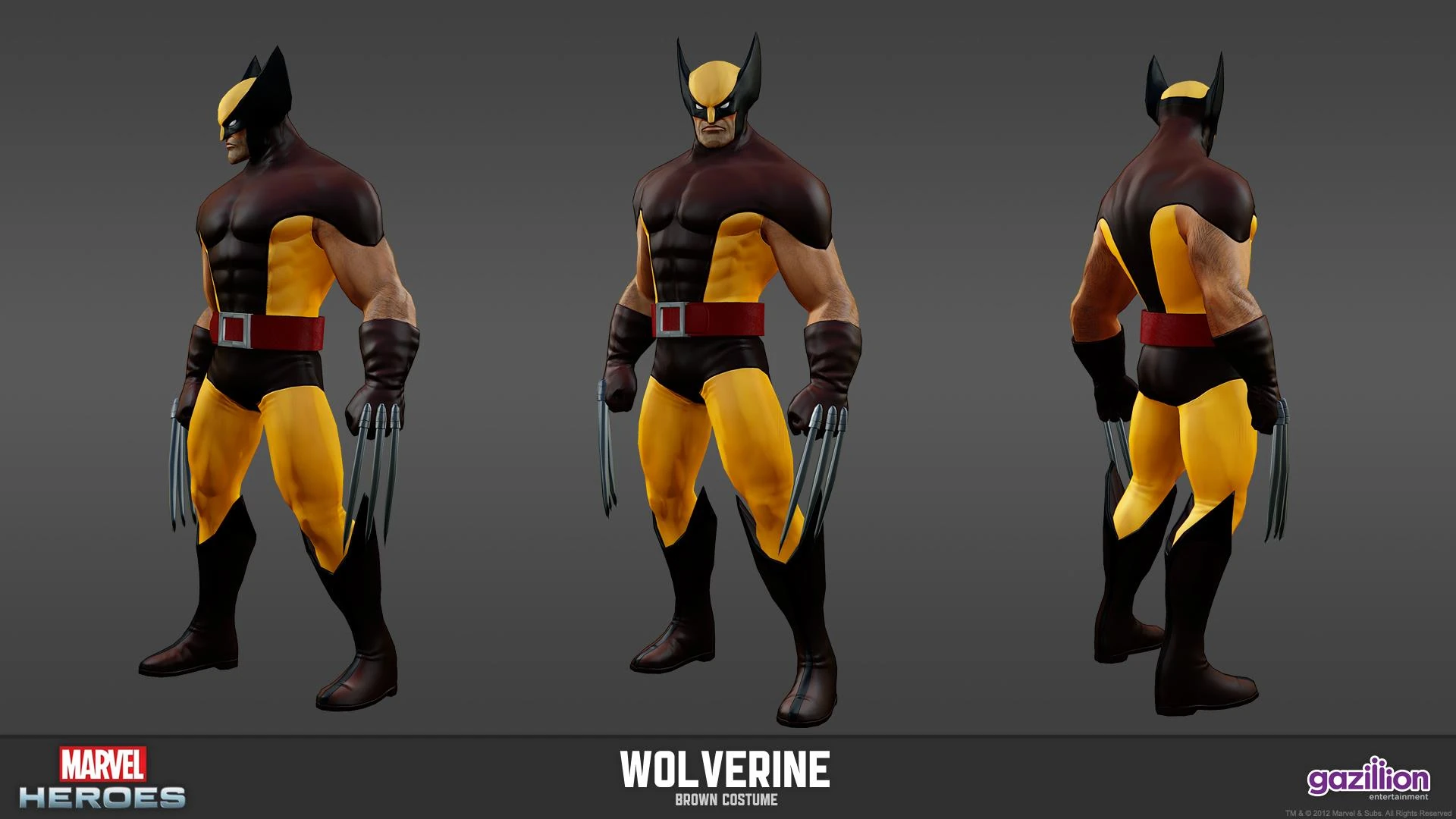 Image - Wolverine Brown Model.jpg | Marvel Heroes Wiki | FANDOM powered