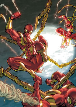Scarlet-spiders