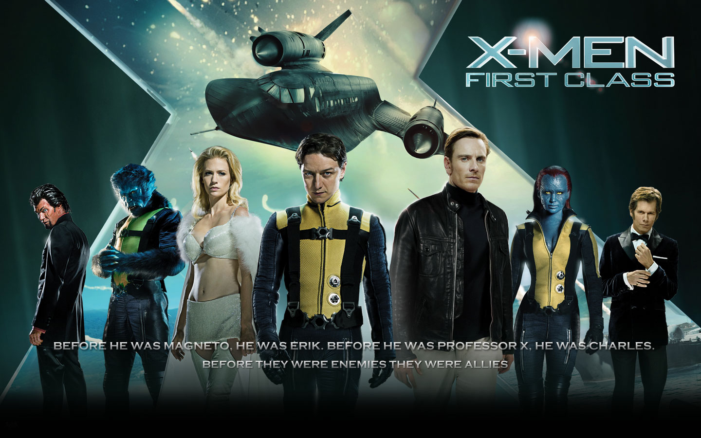 X-Men: Primeira Classe - BluRay 1080p - 720p Dublado Torrent Download (2011)