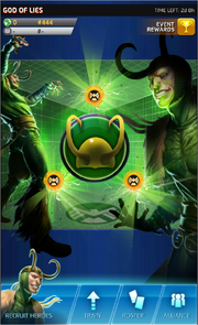 God of Lies Event Screen