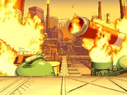 Raging Inferno blown