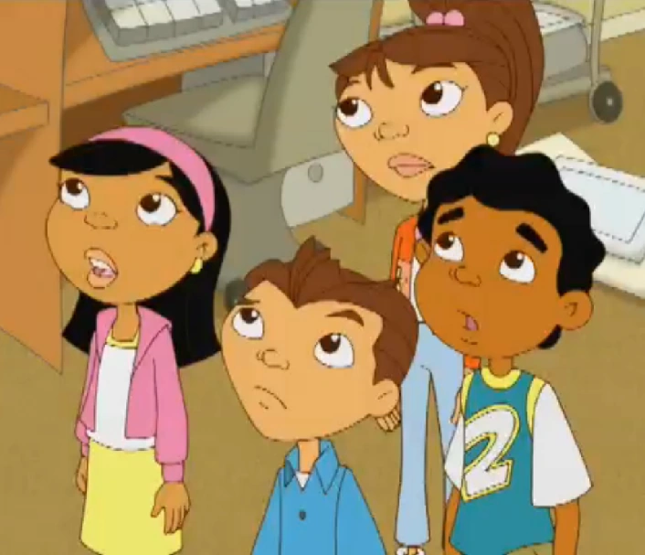 Image - Maya, Miguel, Chrissy, and Theo (Paper Girl)01.png | Maya and