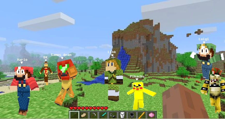 Creation:Minecraft Nintendo  Minecraft Creations Wiki 