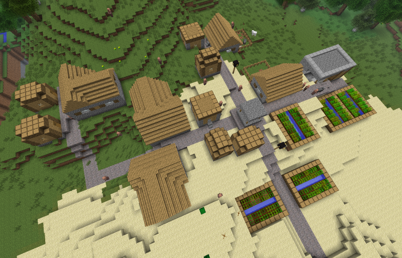 Minecraft Village Garden npc buildings | minecraft constuctions wiki | fandom poweredwikia Minecraft Village Garden npc buildings | minecraft constuctions wiki | fandom poweredwikia
