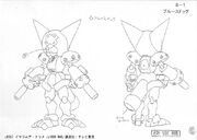 Bluesdog (monocromo Medarot Damashii).jpg