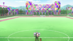 Ezumachi admires his handiwork
