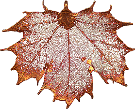 Bronze leaf
