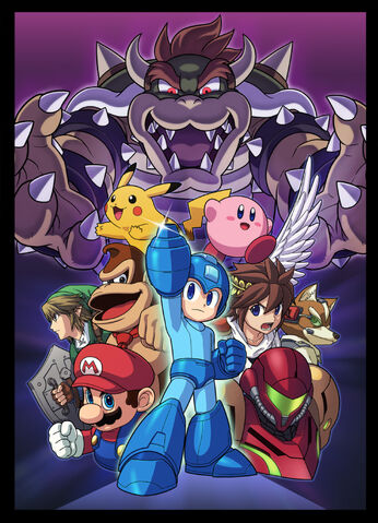 File:Smash Bros with MegaMan.jpg