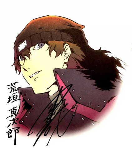 File:P3M Shinjiro Illustrated by Yukio Hasegawa and Painted by Saori Goda.jpg