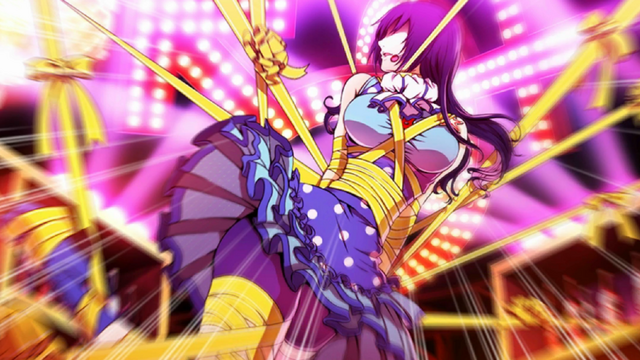 File:P4D story mode Tomoe Sayama trapped in one of the stages.png
