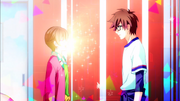 Mitsuki almost blinds Akira