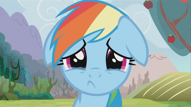 File:Rainbow Dash Sad S2E15.png