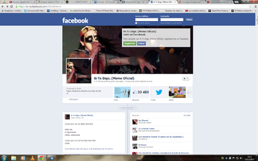 Pagina de fb oficial de si te digo