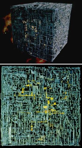 File:Borg cube original studio model.jpg