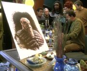 Morn art and Bajoran mourner.jpg