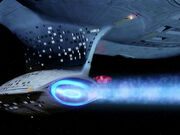 USS Enterprise-D navigational deflector