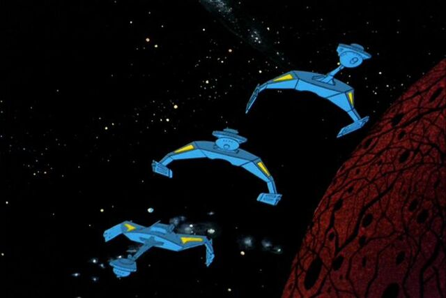 File:Romulan D7s ambush Enterprise, 2270.jpg